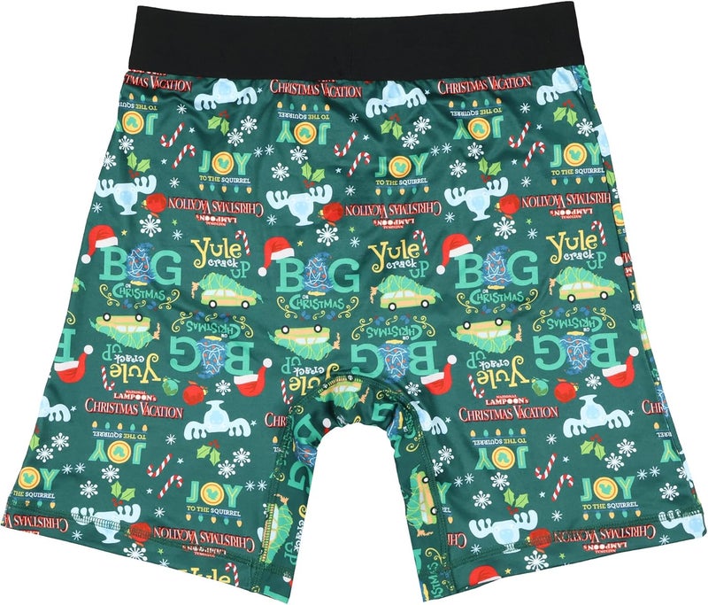 INTIMO National Lampoon's Christmas Vacation Boxer Briefs Men's Joy To The Squirrel Adult Tight Fit Underwear - Image 3